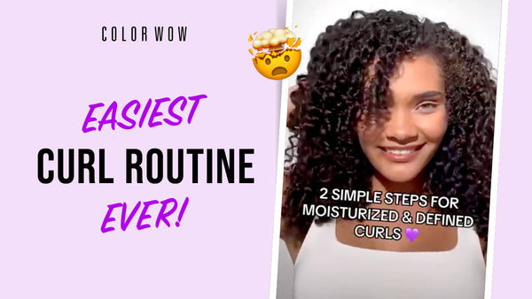 How to Get Defined Curls Using Curl Wow Hooked Shampoo and Coco-Motion Conditioner