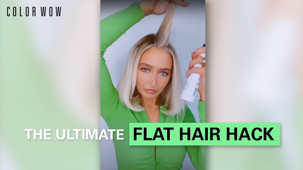 Get Instant Root Lift with Color Wow
