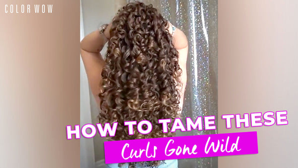 How to Style Long Curly Hair