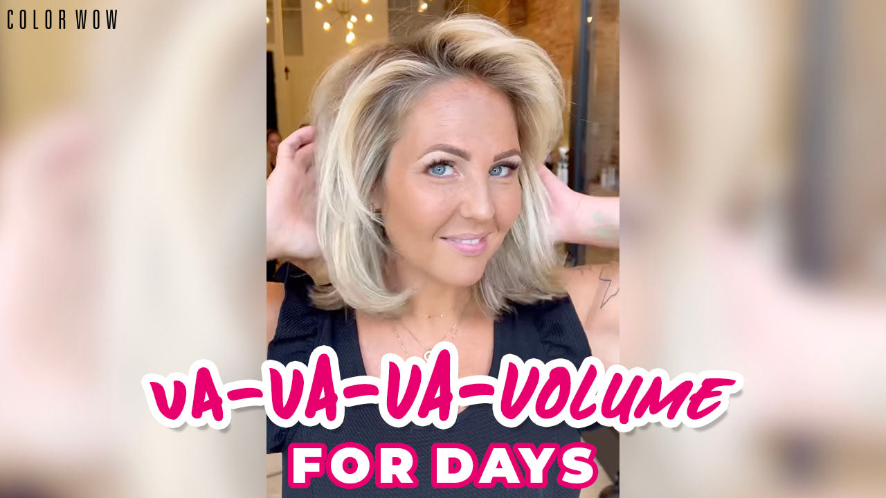 Fix Flat Hair with Color Wow's Xtra Large