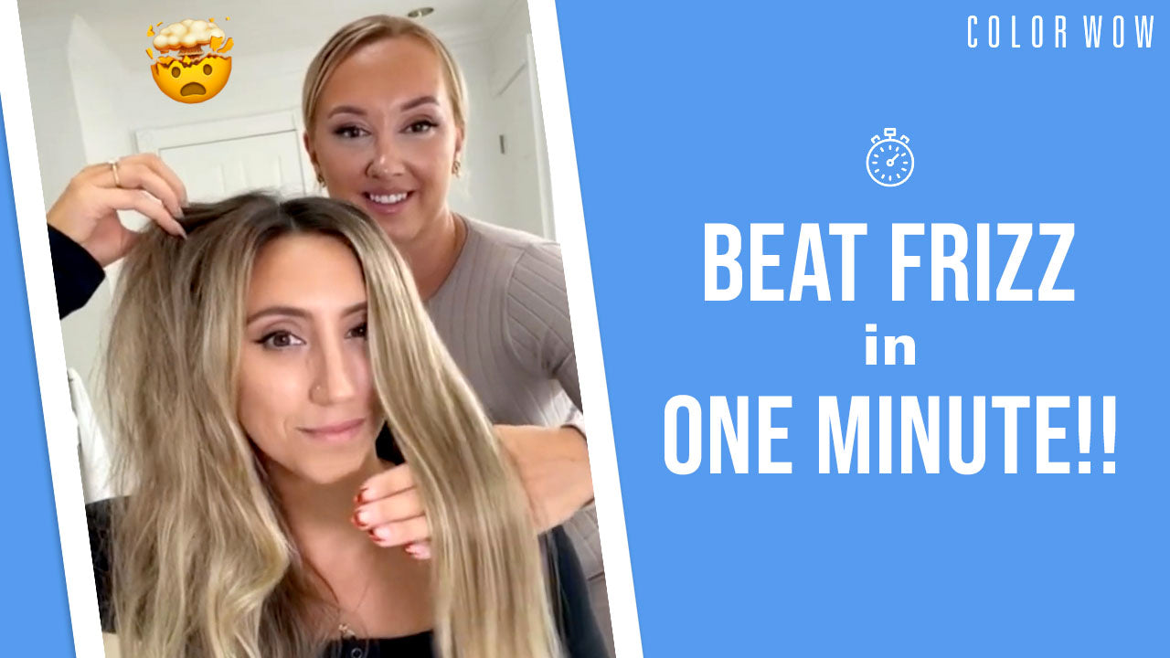 How To Fix Frizzy Hair Quickly