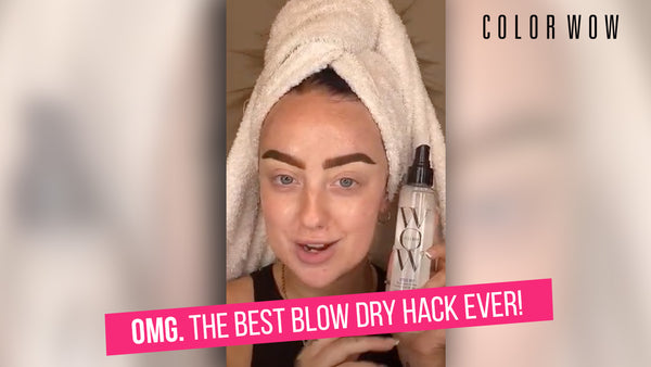 The Best Hair Drying Hack