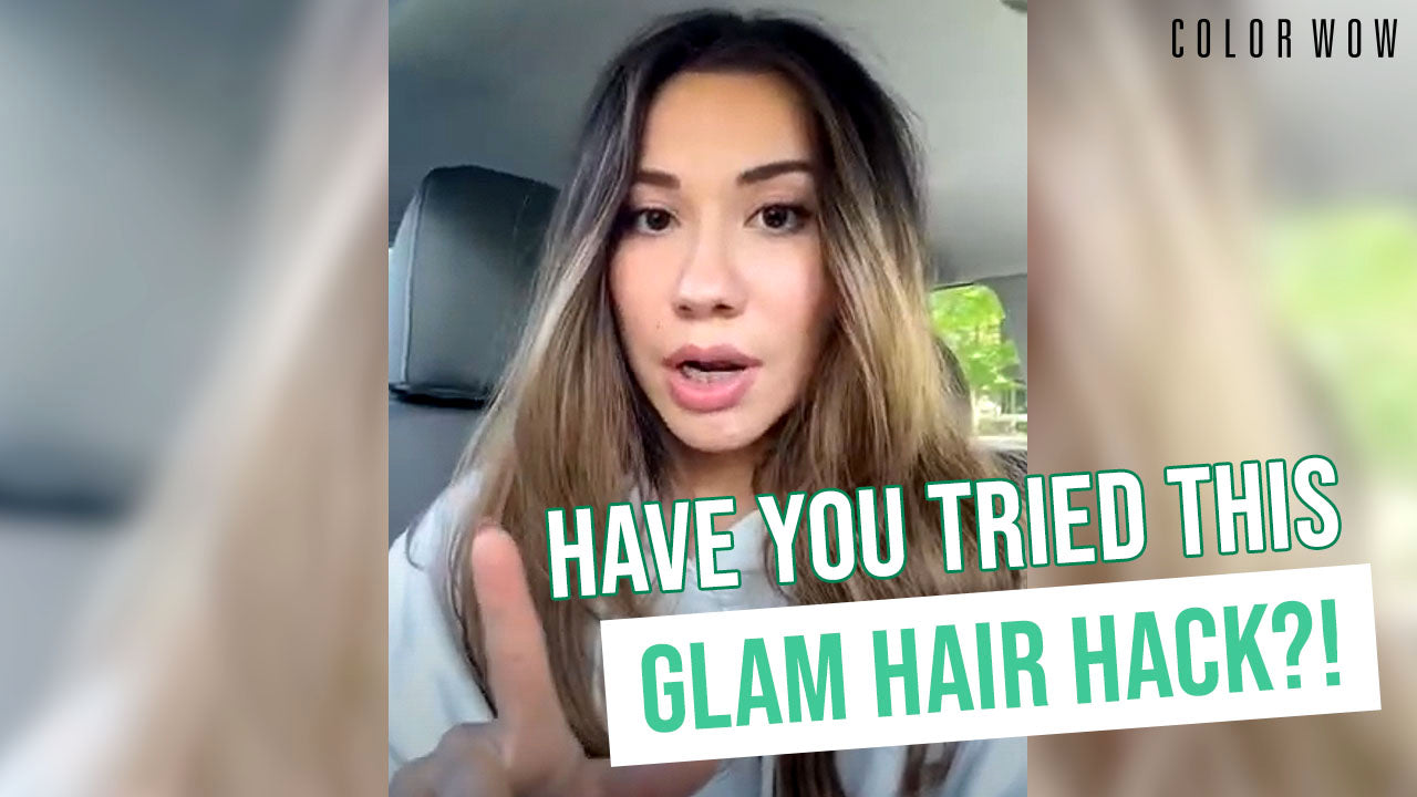How To Use Hair Styling Cream To Tame Hair In 60 Seconds | Color Wow One Minute Transformation
