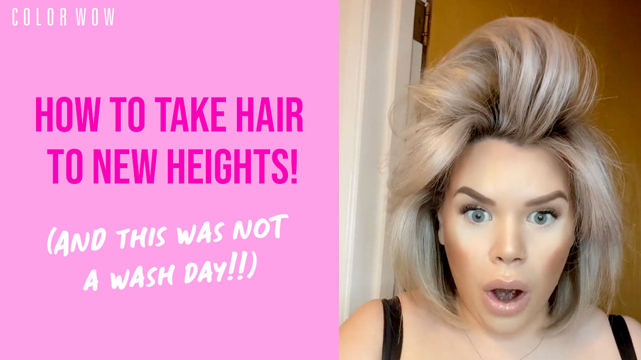 Need Volume? This Volumising Foam Will Give Your Hair Lift In Minutes