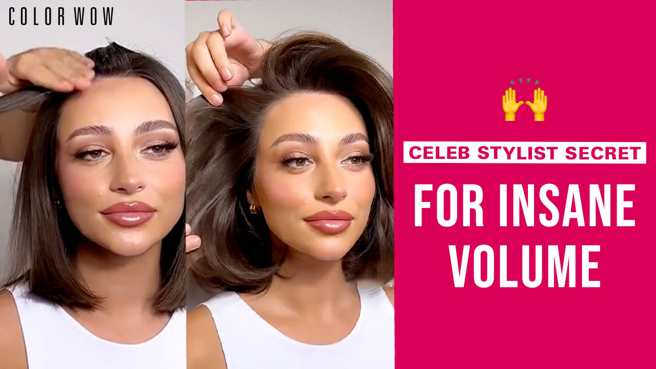 How to Get Voluminous Hair With Xtra Large, Our Volumising Hair Product