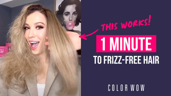 How to Use Color Wow One Minute Transformation | Color Wow