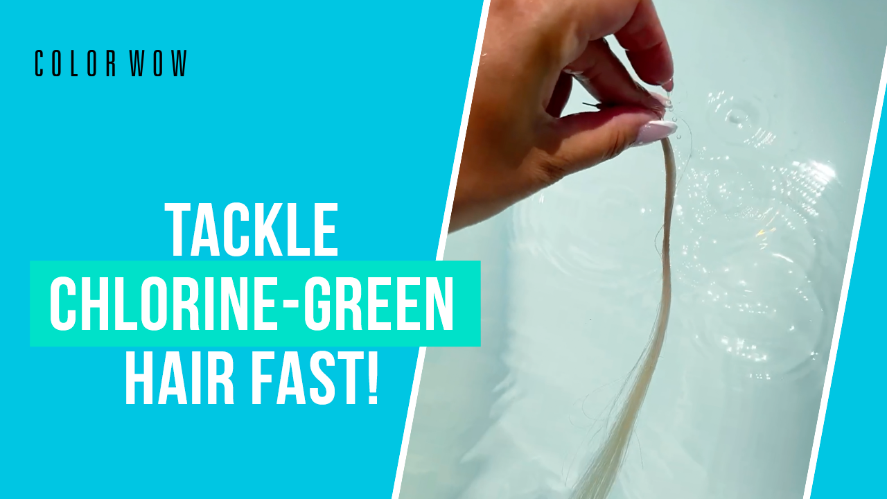 Green Hair from Chlorine? Use Dream Filter | Color Wow