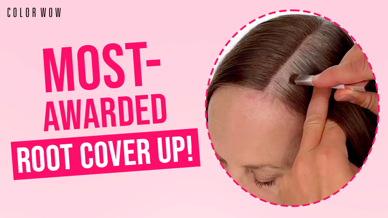 Color Wow Root Cover Up | Cover Up Dark Brown Thinning Hair Like a Pro