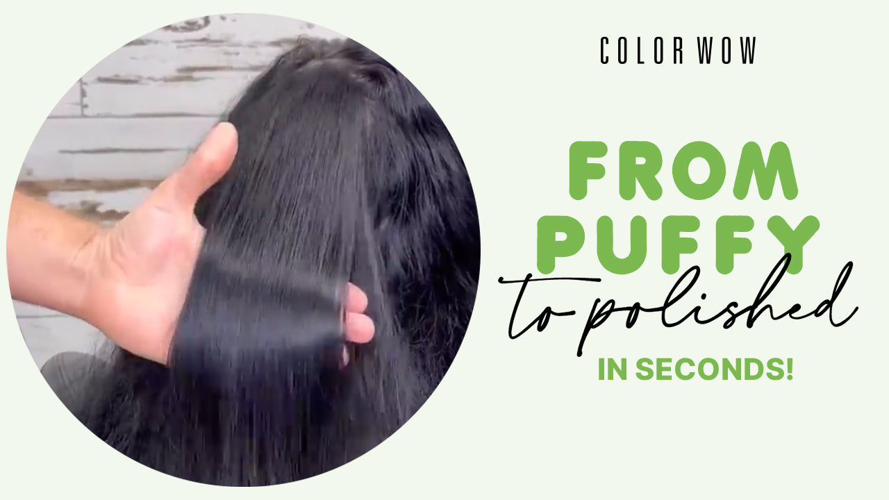 Color Wow One Minute Transformation: Glass Hair Tutorial!