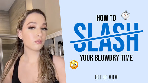 Fast-Track Your Blow-Dry with Color Wow Speed Dry Spray | Rachel's Time-Saving Tutorial