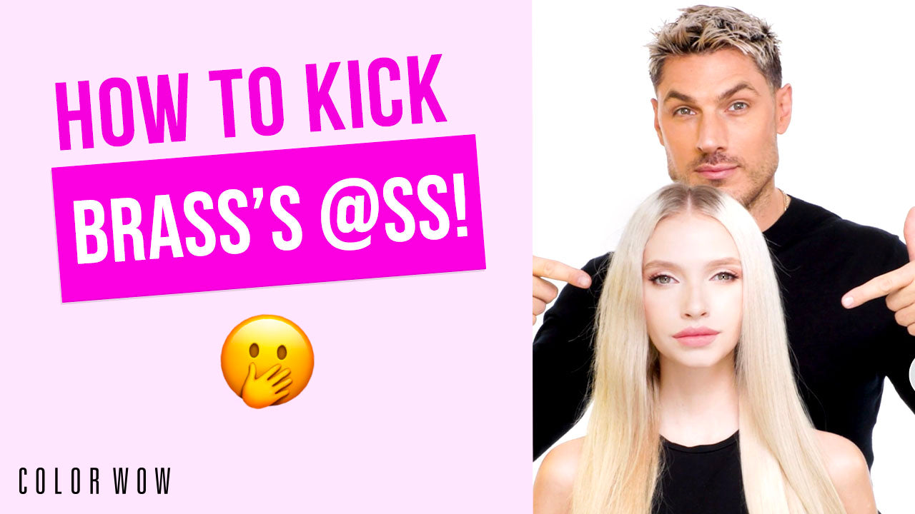 Get Rid Of Brassy Tones With Our Color Control Foams And Chris Appleton