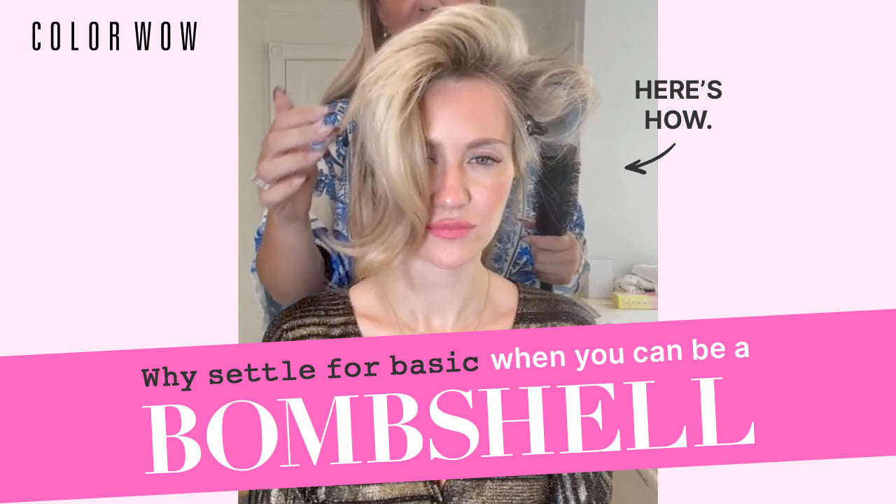 Big Hair Goals Achieved: Lauren Demonstrates the Color Wow Big Hair Bundle