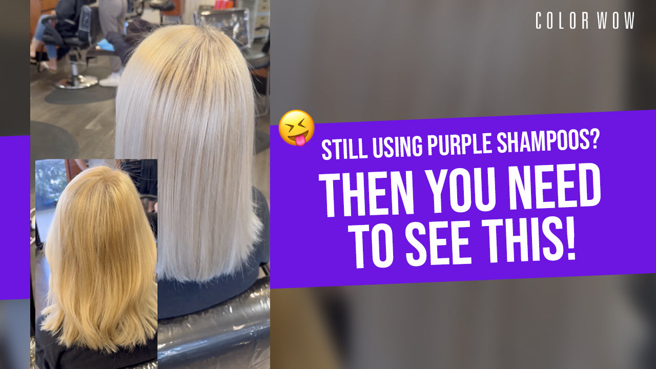 Achieve Icy, Shiny Blonde Perfection with Color Control Toning + Styling Foam
