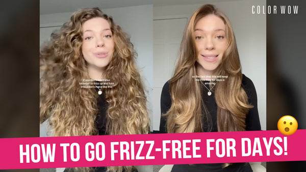 How To Keep Your Blowout Frizz-Free With Color Wow Dream Coat