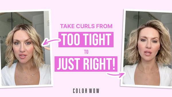 Mob Wife Hair How-To: Get Big, Volumised Curls With Color Wow Style On Steroids