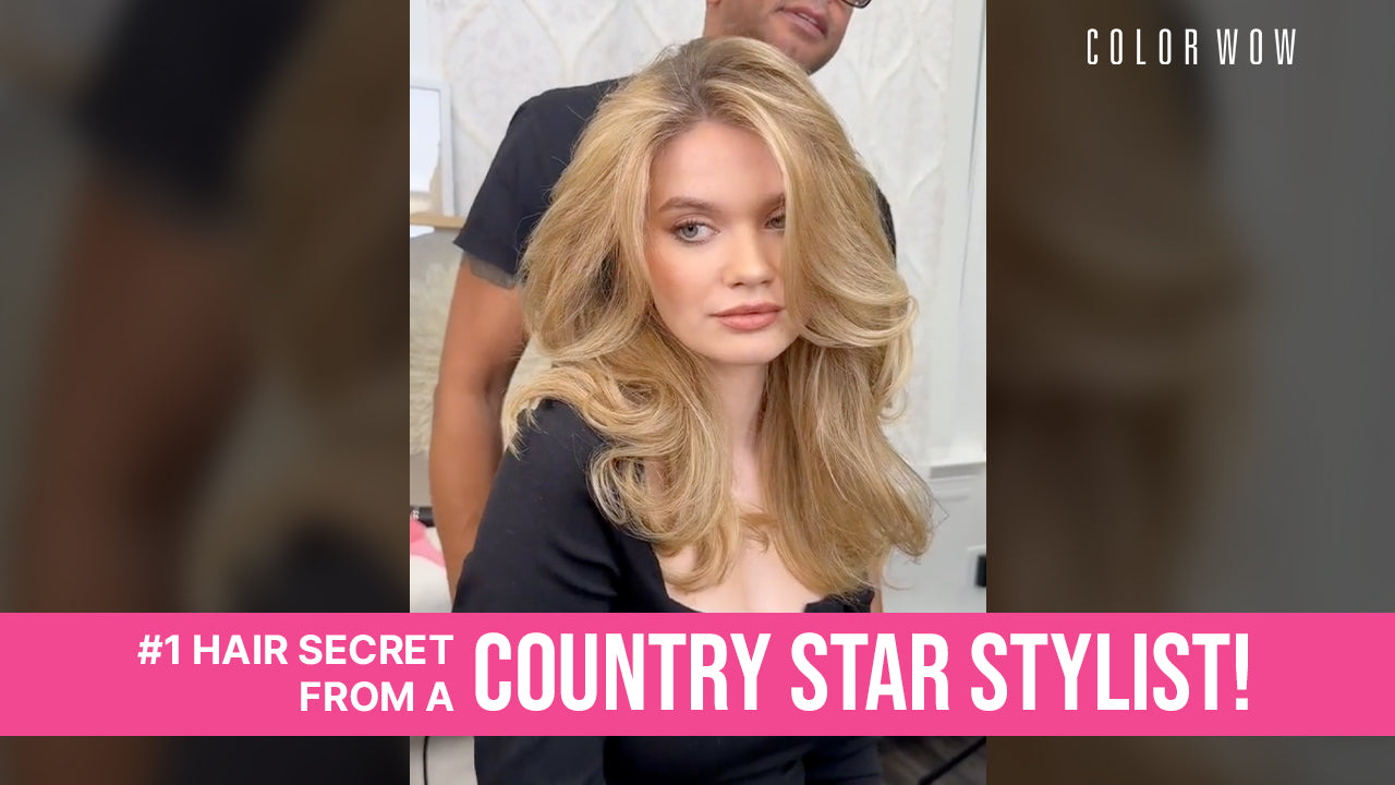 How to Get Big Texas Hair Using Color Wow Xtra Large