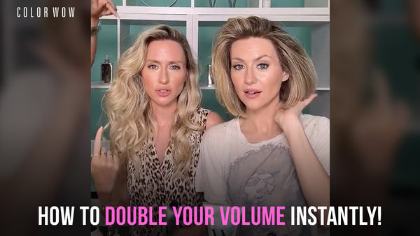 How to Double Your Hair Volume Instantly with Color Wow Style on Steroids