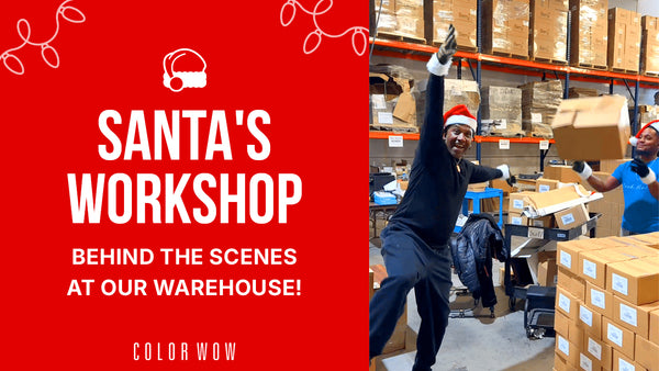 Watch the Color Wow Team in Action: Christmas Orders Are On the Way!