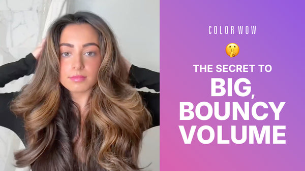 The Secret to a Big, Bouncy Blowout: Color Wow Xtra Large Bombshell Volumizer