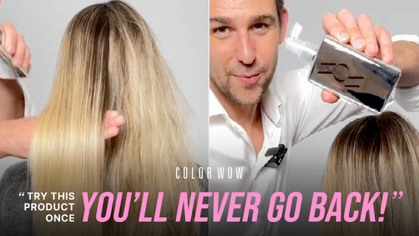 Why Color Wow Dream Coat is Stylist Giles's #1 Product for Super Shiny Hair