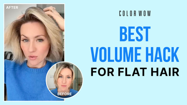 How to Get Big, Voluminous Hair in Under 5 Minutes Using Color Wow Xtra Large