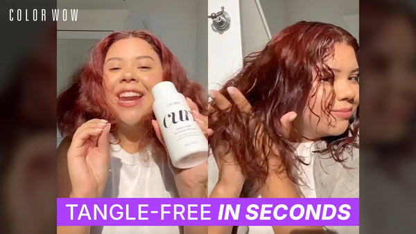 How to Detangle Curly Hair Using Curl Wow Snag-Free