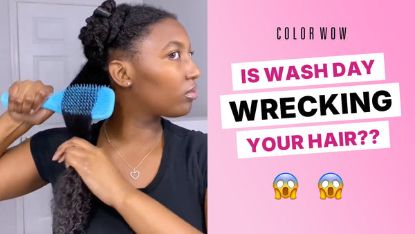 Why Every Wash Day Needs to Start with the Snag-Free Pre-Shampoo Detangler from Curl Wow