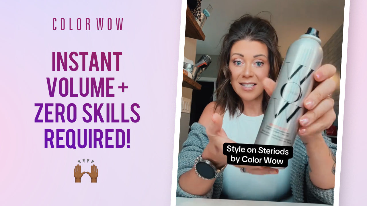 Tired of Flat Hair? Style on Steroids by Color Wow Is the Underrated Fix for Instant Volume