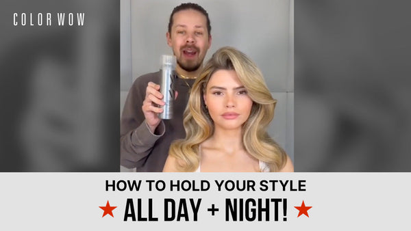 Dom Seeley’s Pro Trick for All-Day Style: Color Wow Texas Hold ‘Em Hairspray