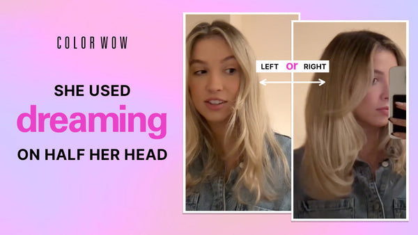 How to Fix Puffy Hair Using Color Wow Dreaming Hair Repair Treatment