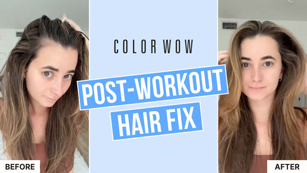 How to Fix Greasy Post-Gym Hair with Insta-WOW Dry Shampoo