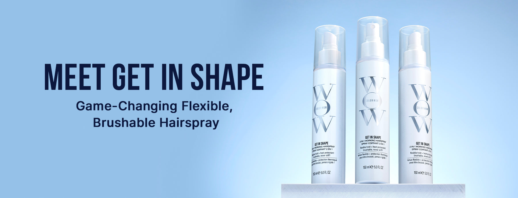 Meet Color Wow Get in Shape: The Flexible, Brushable Hairspray Stylists Are Calling Game-Changing