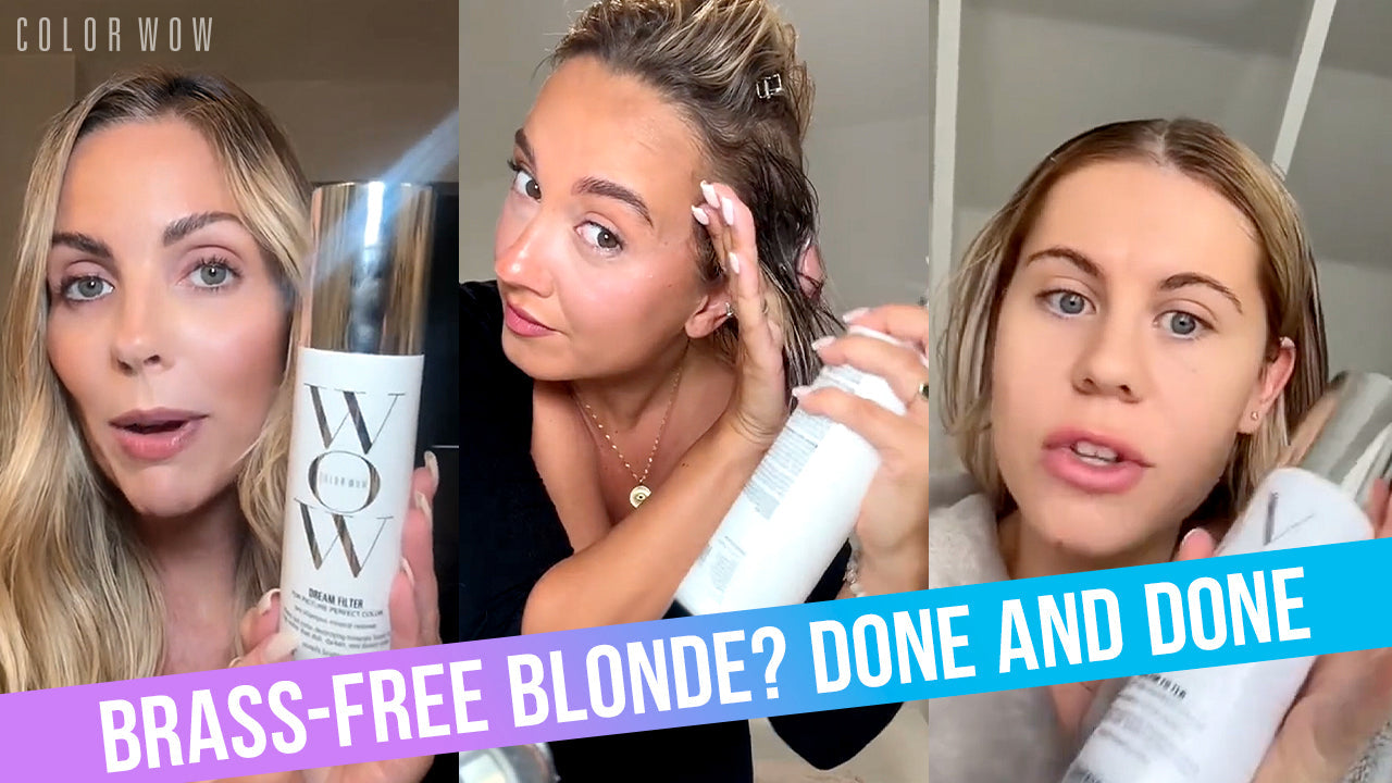Color Wow Dream Filter Reviews: The Fast Fix for Brassy Hair