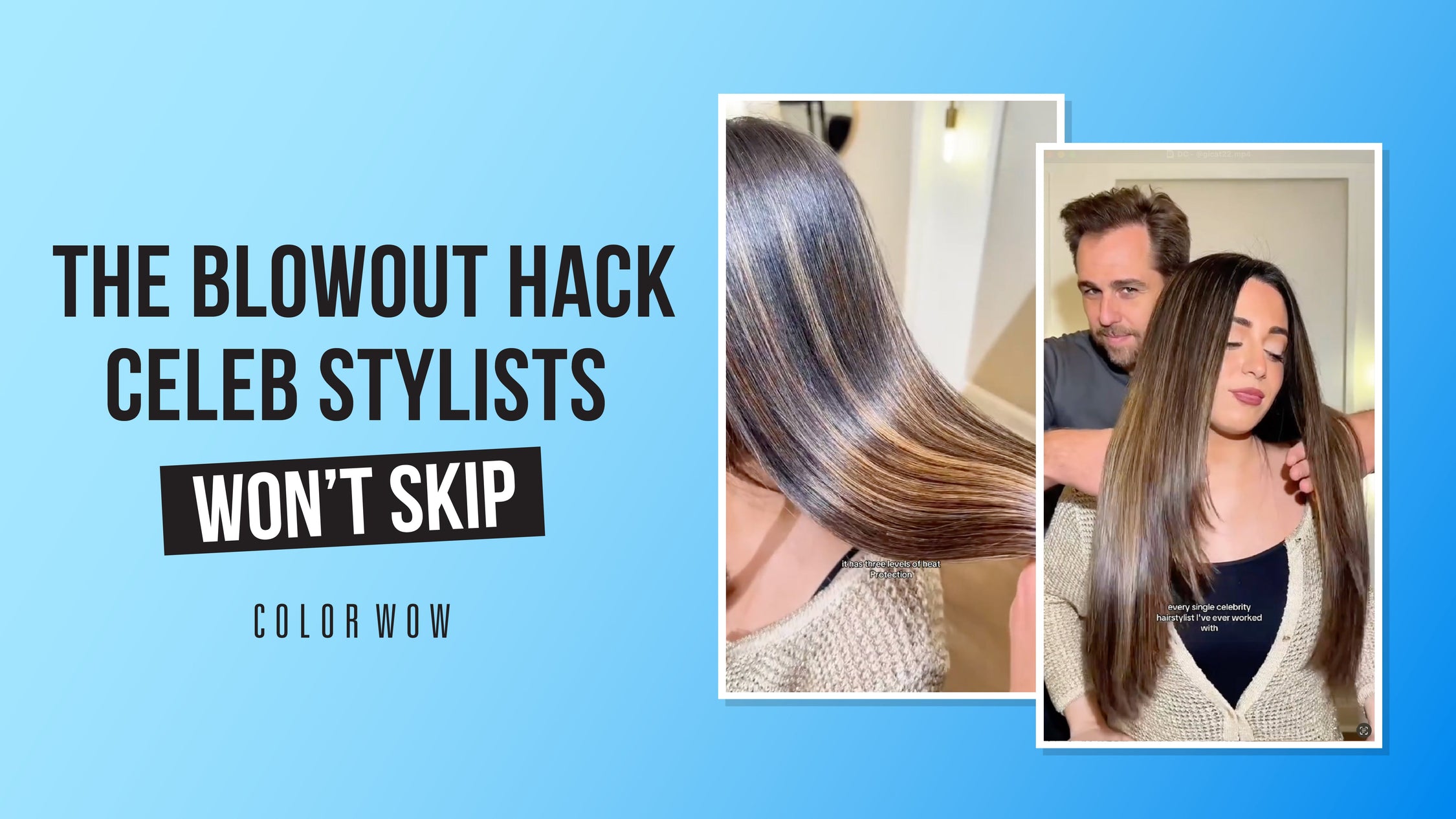 How to Humidity-Proof Your Hair Using the Color Wow Dream Coat Anti-Frizz Treatment