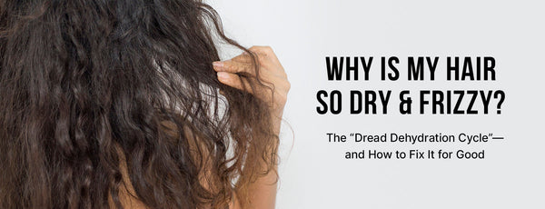 Why Is My Hair So Dry & Frizzy? How to Tell if Your Hair is Dehydrated