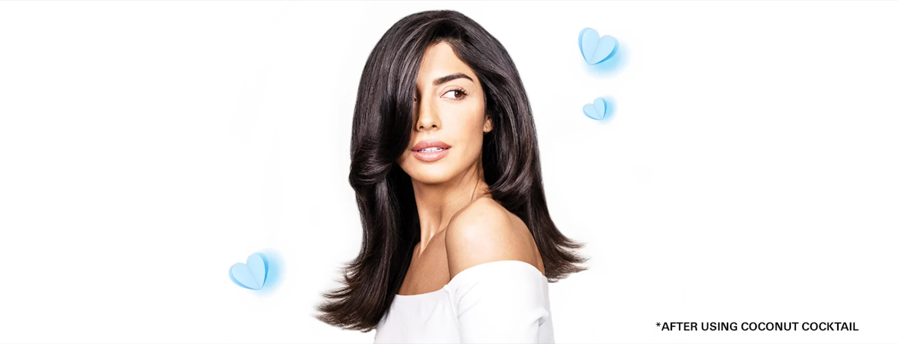 DREAM COCKTAIL BLOW-DRY MEGA-MOISTURE INTO YOUR HAIR