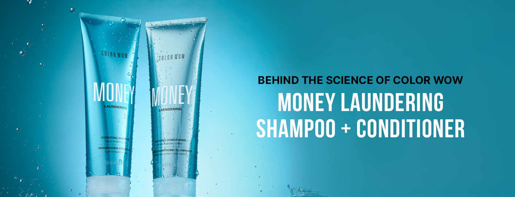 The Science Behind The Shine: Introducing Color Wow Money Laundering Shampoo + Conditioner
