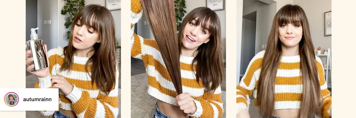 GLASS HAIR ‘FAUX’ REAL: HOW TO ACHIEVE MIRROR-LIKE SHINE WITH HAIR EXTENSIONS