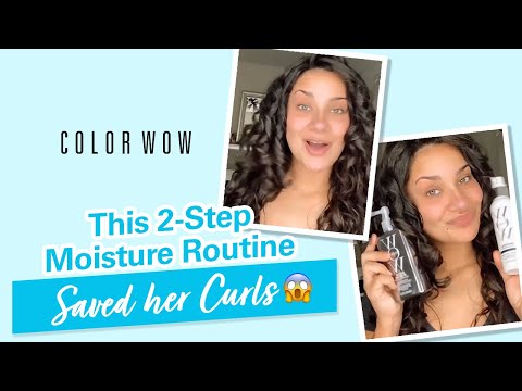 Easy Routine for Wavy Curly Hair | Tutorial for Type 2 Curls