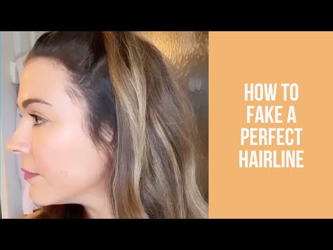 How to Fake a Perfect Hairline and Make Hair Look Thicker