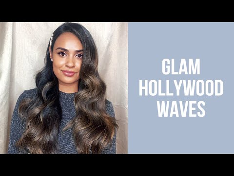 Holiday Hair Inspiration: Old Hollywood Hair | Easy Wavy Hair Tutorial