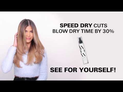 Speed Dry Cuts Blow Dry Time by 30%