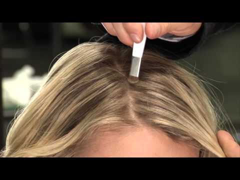 Color Wow Root Cover Up Blonde Hair Demo
