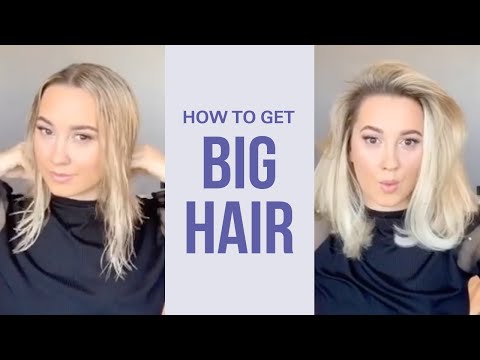 How to Get Big Hair With Amara Hair Salon