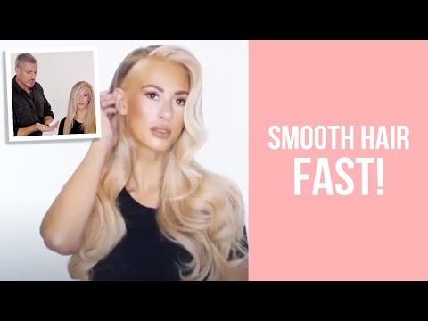 1 Minute Hair Hack: Smooth Frizz Free Hair with Chris Appleton