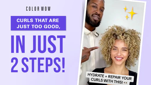 How to Use Flo-etry and Coco-Motion to Hydrate Curly Hair