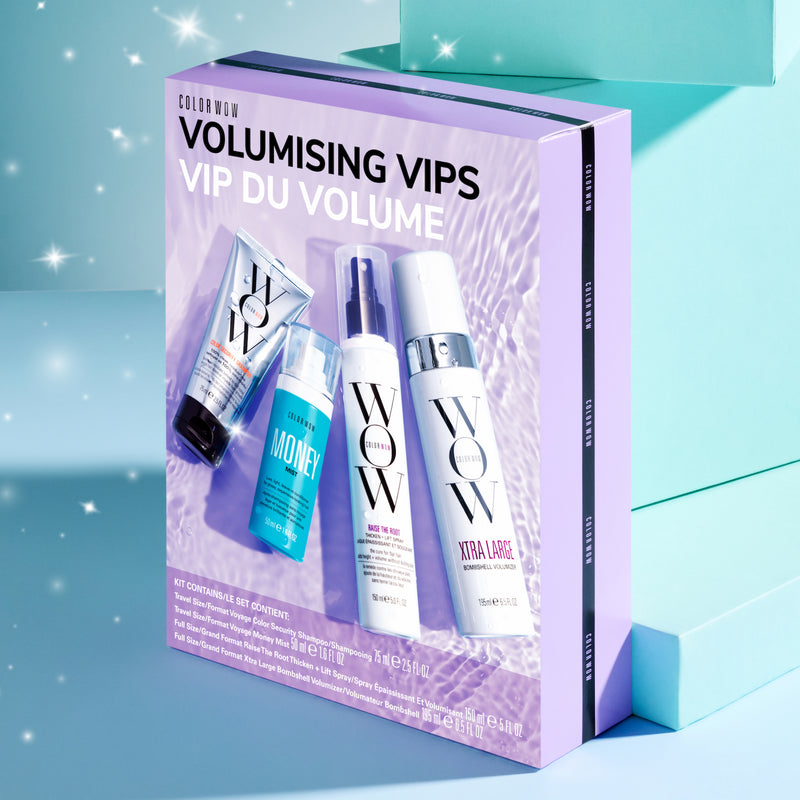 color wow volumising vips christmas hair kit