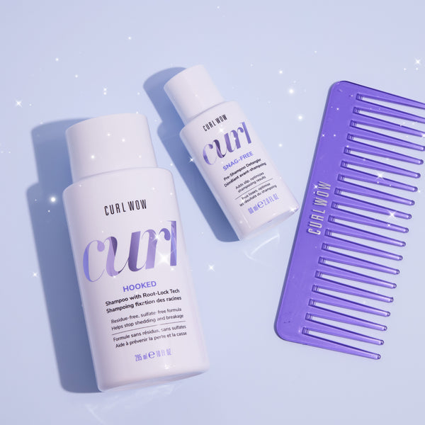 KNOT ANYMORE! Detangling set with FREE GLIDE-THRU COMB